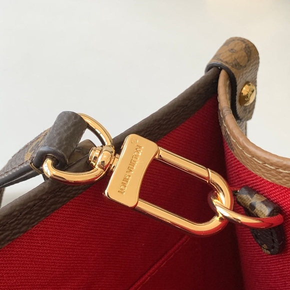 Louis Vuitton Brown and Gold Monogram Tote - Picture 6 of 9